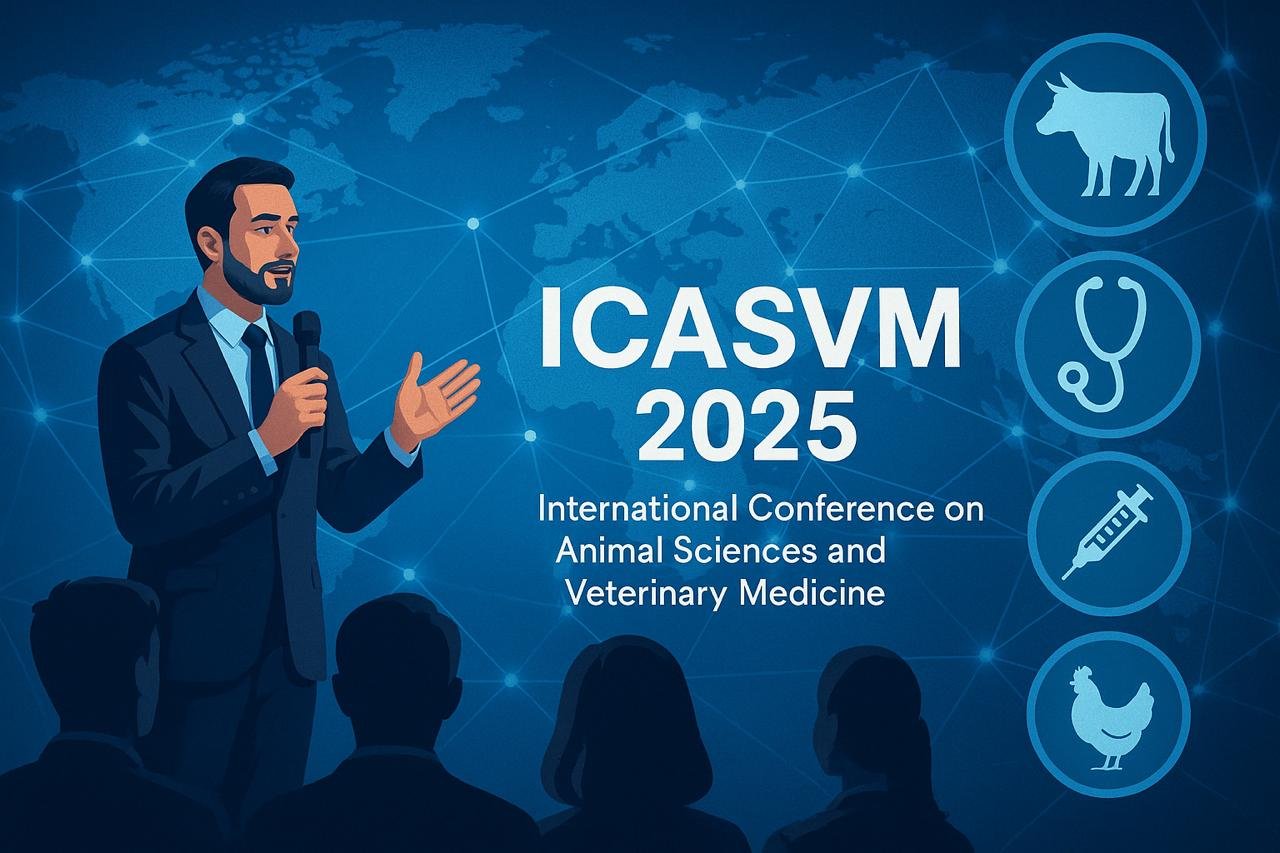 Подробнее о статье ICASVM 2025 – HAYVONSHUNOSLIK VA VETERINARIYA FANLARI XALQARO KONFERENSIYASI